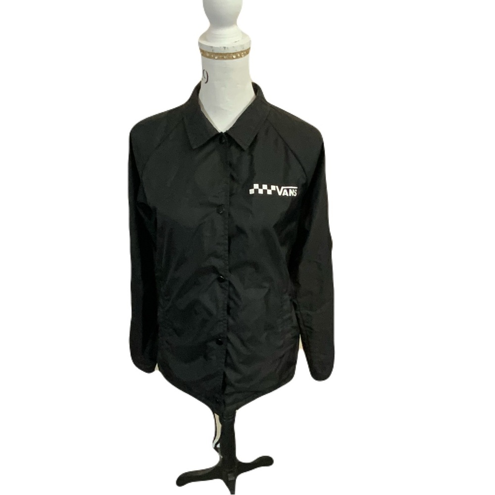 Vans Black Thanks Coach Jacket - Picture 7 of 15